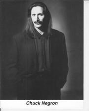 Three Dog Night Singer CHUCK NEGRON B&W 8x10 Publicity PHOTO