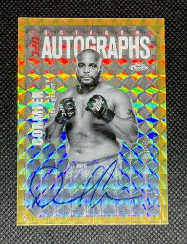 Daniel Cormier #OLA-DC 2025 Topps Chrome UFC Octagon Legends Autograph card