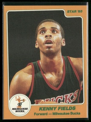 Kenny Fields 1984-85 Star #129 Milwaukee Bucks