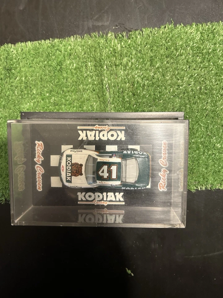 RARO 1996 MATCHBOX 1:64 RICKY CRAVEN #41 KODIAK MONTE CARLO EN ESTUCHE Foto 2 de 4
