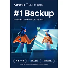 Acronis True Image Essentials 2025 - 1 Year 1 Device