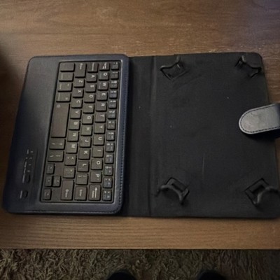 Cooper Cases Keyboard Folio Case Synthetic Leather Black for Tablets