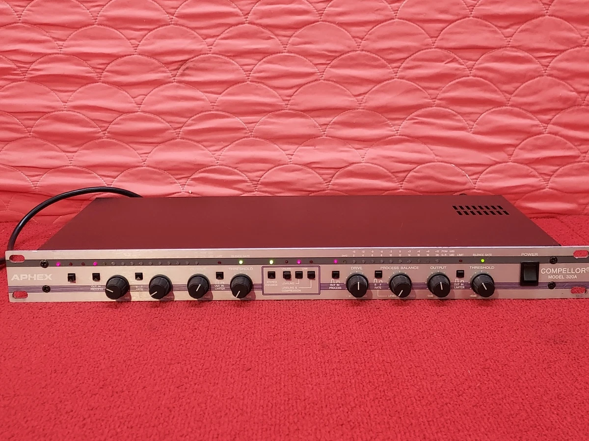 希少！APHEX COMPELLOR コンプレッサー APHEX Compellor 320 Compressor | eBay