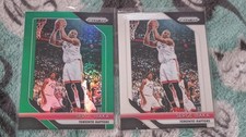 Serge Ibaka 2018-19 Prizm Green Parallel + Base Card #73 Toronto Raptors