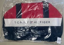 Tommy Hilfiger Men's Logo Colorblock Duffle - Navy/Red/White