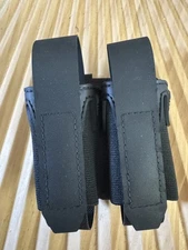 Agilite Pincer STYLE Pistol Double Magazine Pouch Black With Retention