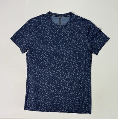Ten Thousand Lightweight Shirt Athletic Workout Breathable Blue Men's Small
