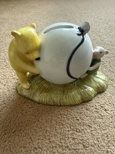 Royal Doulton Winnie The Pooh Balloon Money Box