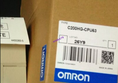 New In Box OMRON PLC C200HG-CPU63 C200HGCPU63 Expedited Shipping