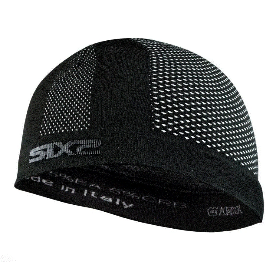 CALOTTA SOTTOCASCO TERMOREGOLANTE BLACK CARBON SCX SIXS