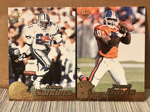 1996 Pacific Crown Collection Football Complete Set 1-450 Loaded W/Rookies & HOF - Picture 4 of 4
