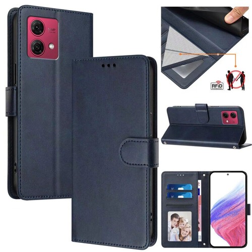For Motorola Moto G85 G55 G84 G54 G34 Edge50 Leather RFID Wallet Case Flip Cover - Picture 25 of 85
