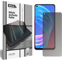 Oppo A72 5G Blickschutzfolie Matt Schutzfolie Folie Display Schutz Dipos