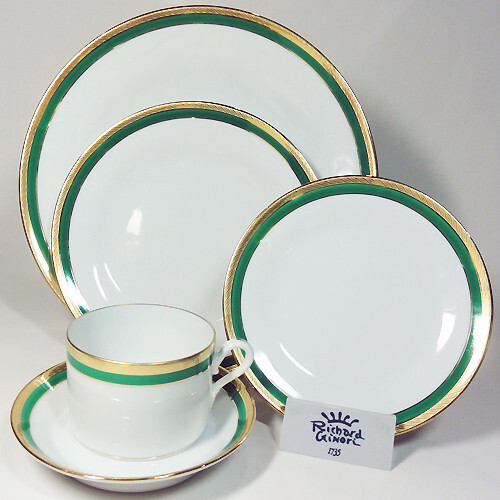 PALERMO GREEN by Richard Ginori 5 Piece Place Setting NEW NEVER USED made Italy - Picture 1 of 3