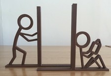 Stick People Book Ends, book lovers, Bookends in a range of colours