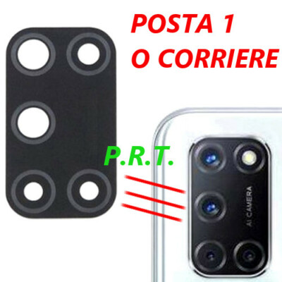Vetrino Lente Fotocamera Posteriore Per OPPO A52 2020 – CPH2061 E CPH2069 – Colore Nero - Foto 6