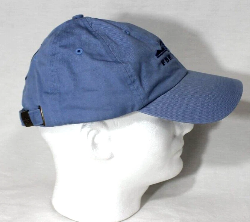 FBR OPEN Antigua Light Blue Baseball Hat Cap Adjustable Strap back Front Logo - Image 2 of 4