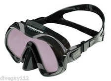 Atomic Venom ARC Dive Mask for FreeDiving Scuba Snorkeling Black/Grey