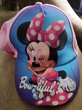 NWT Disney Minnie Mouse youth cap Pink