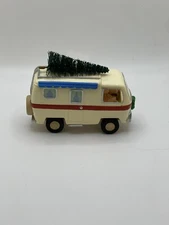 Christmas Hallmark 1995 Ornament Merry We Go The Claus's RV with Tree