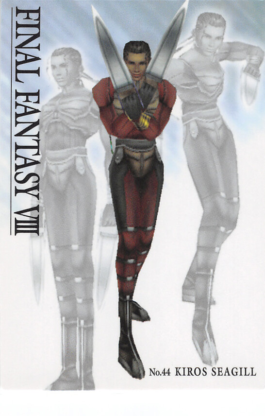 Final Fantasy 8 VIII Trading Card Carddass Masters Visual 44 Kiros
