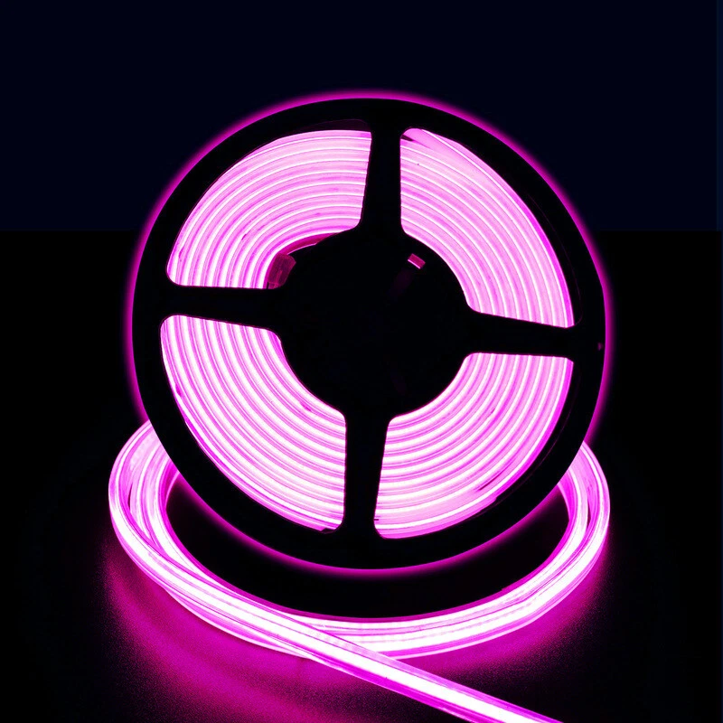 16.4ft Waterproof COB LED Strip Lights Flexible LED Tape Indoor Outdoor Decor