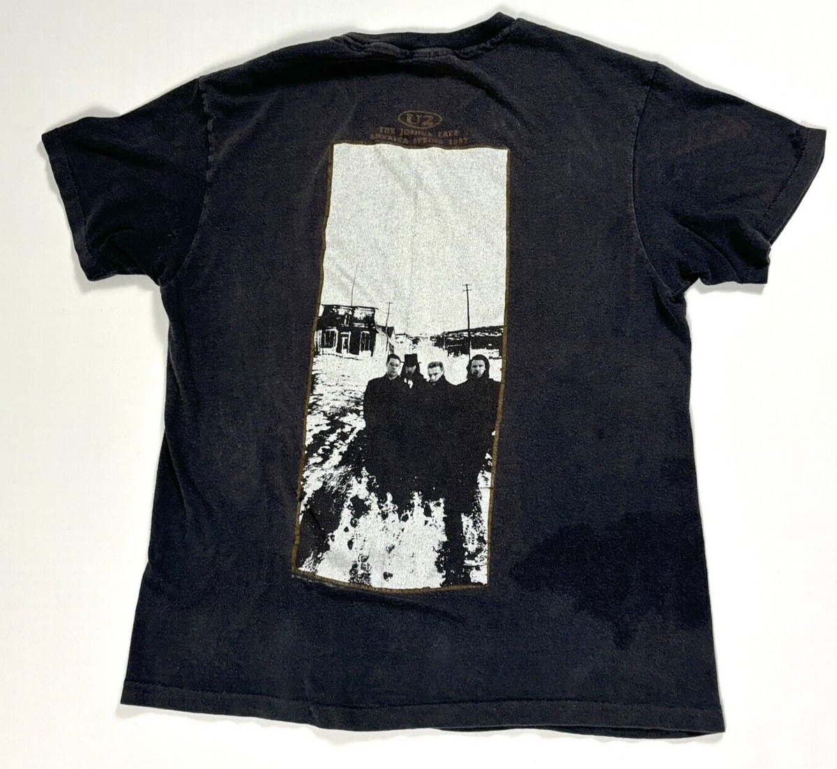 【80's】 U2 JOSHUATREE USA TOUR 87's Tee Joshua Tree Tour '87 Tee – U2 EU
