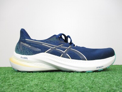 Asics GT-2000 12 Shoes Womens French Blue Foggy Teal Road Running  Trainer
