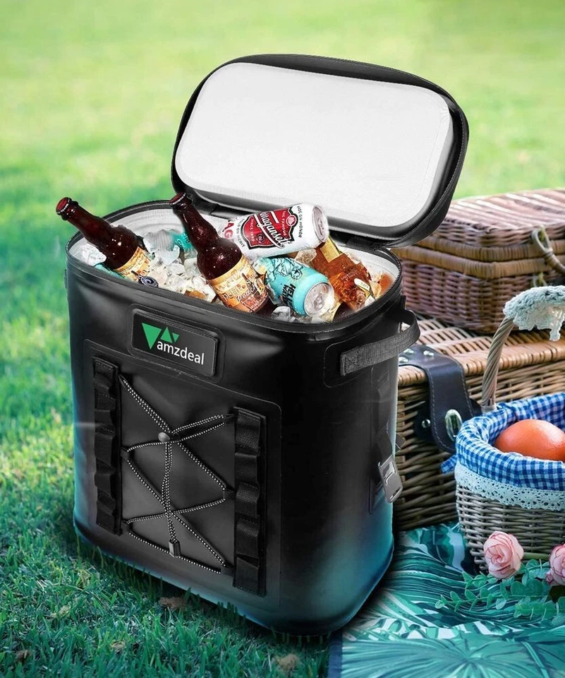 Kühlrucksack Thermo Rucksack Kühltasche Camping Isolierte Cooler Bag Picknic - Bild 3 von 4