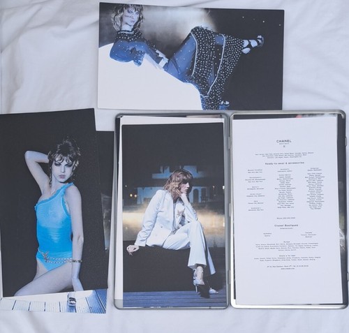 Chanel Catalog 2001 Boutique Vintage Photograph Book Lagerfeld Can Case Rare - Picture 6 of 7