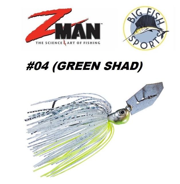 ZMan Jack Hammer Chatterbait 1/2 Ounce Green Shad for sale online eBay