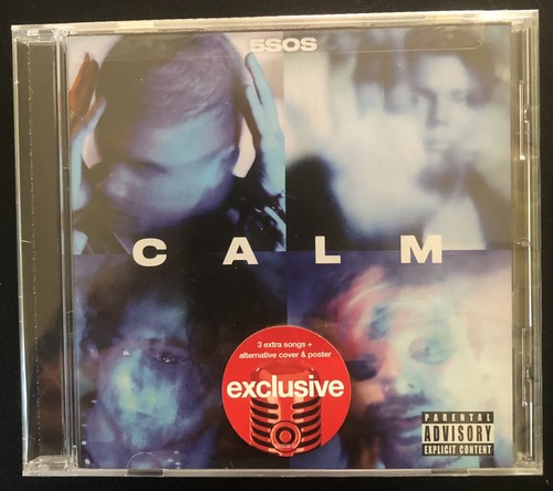 5 Seconds Of Summer Calm Exclusive Limited Edition Cover Poster Bonus Tracks CD - 第 1/2 張圖片
