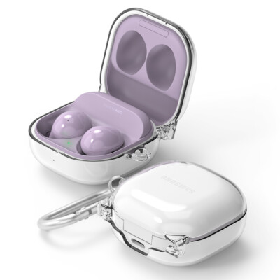 Samsung Galaxy Buds FE /2 Pro/2/Pro/Live Case Ringke [Hinge] w/ Carabiner
