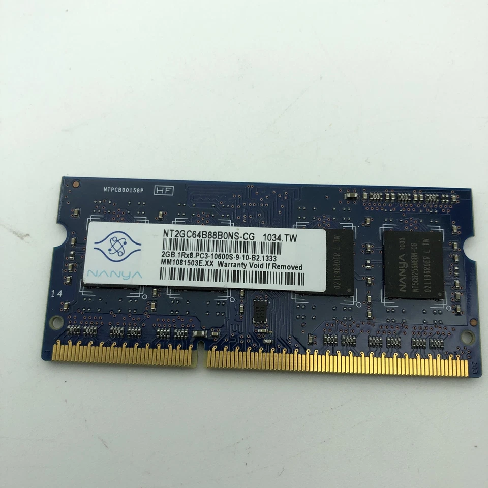 hynix  Samsung 2GB SODIMM DDR3 PC3-10600s 1333Mhz Laptop Memory Ram So-Dimm 2 GB - Image 3 of 4