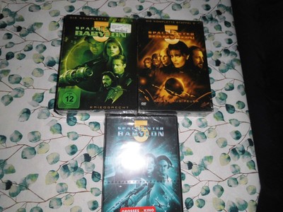 TOPANGEBOT Spacecenter Babylon 5 - Staffel 3 + 5 + Waffenbrüder DVD NEU Ovp