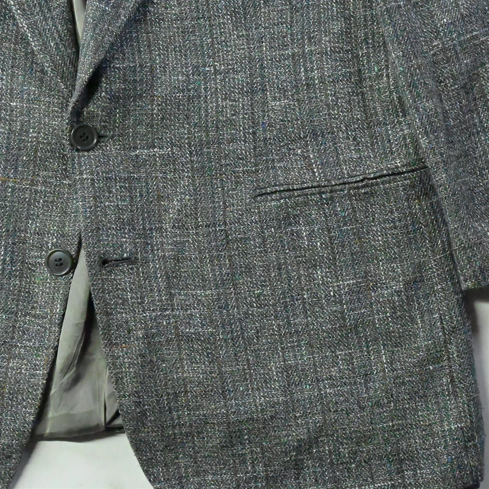 De Colección Nino Cerruti 40R Gris Tweed Hombres Blazer Traje Chaqueta Abrigo Deportivo Foto 3 de 4