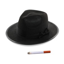 MENS 1940'S NUCLEAR MOVIE SCIENTIST FANCY DRESS COSTUME HAT AND PROP