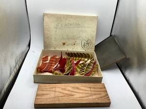 Vintage Feather Fletching/Fletches Bundle Hartley’s Miami Ft Lauderdale Box