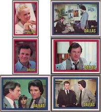 1981 Donruss DALLAS TV Show Trading Cards -- You Pick to Complete Your Set
