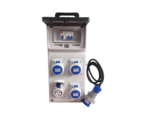 QUADRO ELETTRICO INDUSTRIALE DA CANTIERE 16A 32A 220V 380V 2P+T 3P+T 3P+N+T - Foto 11 di 65