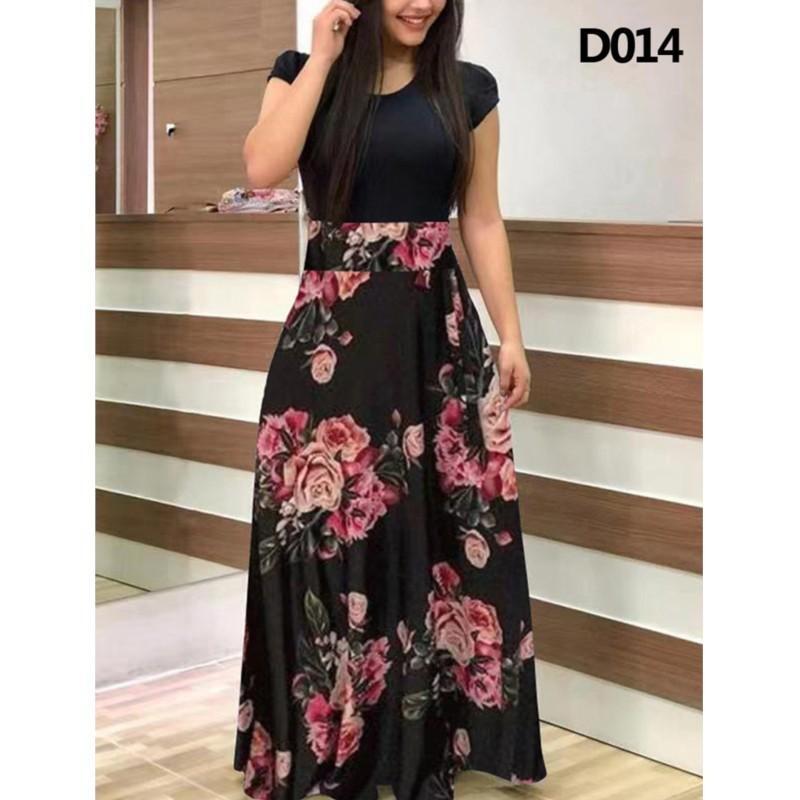 Ropa De Moda Para Mujer Vestidos Largos Elegantes Informales Fiesta De Larga Nuevo