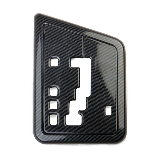 Carbon Fiber Style Central Control Gear Panel Cover Trim For Dodge Challenger - Picture 6 of 6