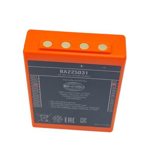 HBC BA225031 2100mAh 6V Rechargeable Battery - Imagen 3 de 7