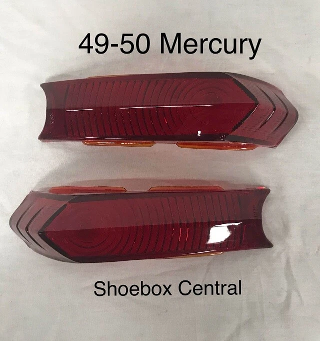 Par de lentes Mercury 1949 1950 luces traseras nuevas Foto 2 de 4