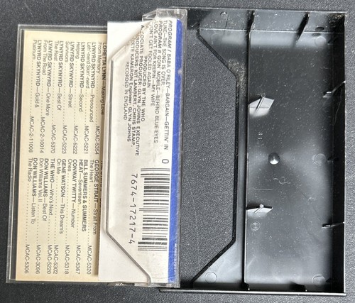 The Who Who’s Next MCAC-37217 Music Cassette Tape (MCA 1981 Used) - Picture 5 of 12