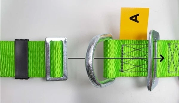 G Force 2 Point Height Safety Fall Restraint Protection Harness Lanyard Kit - Image 3 of 4