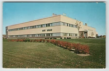 Postcard Studios of WGY and WRGB Radio & Television Stations in Schenectady, NY