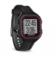 Garmin Forerunner 25 (large) - Black And Red Garmin Forerunner 25 (large) - Black And Red