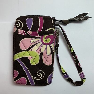 vera bradley wristlet with id window