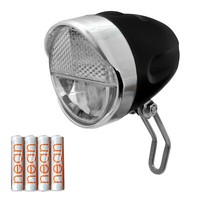 Nean Fahrrad Led Fahrradlampe Frontleuchte Mit Stvzo, 30 Lux, Inkl. Batterien